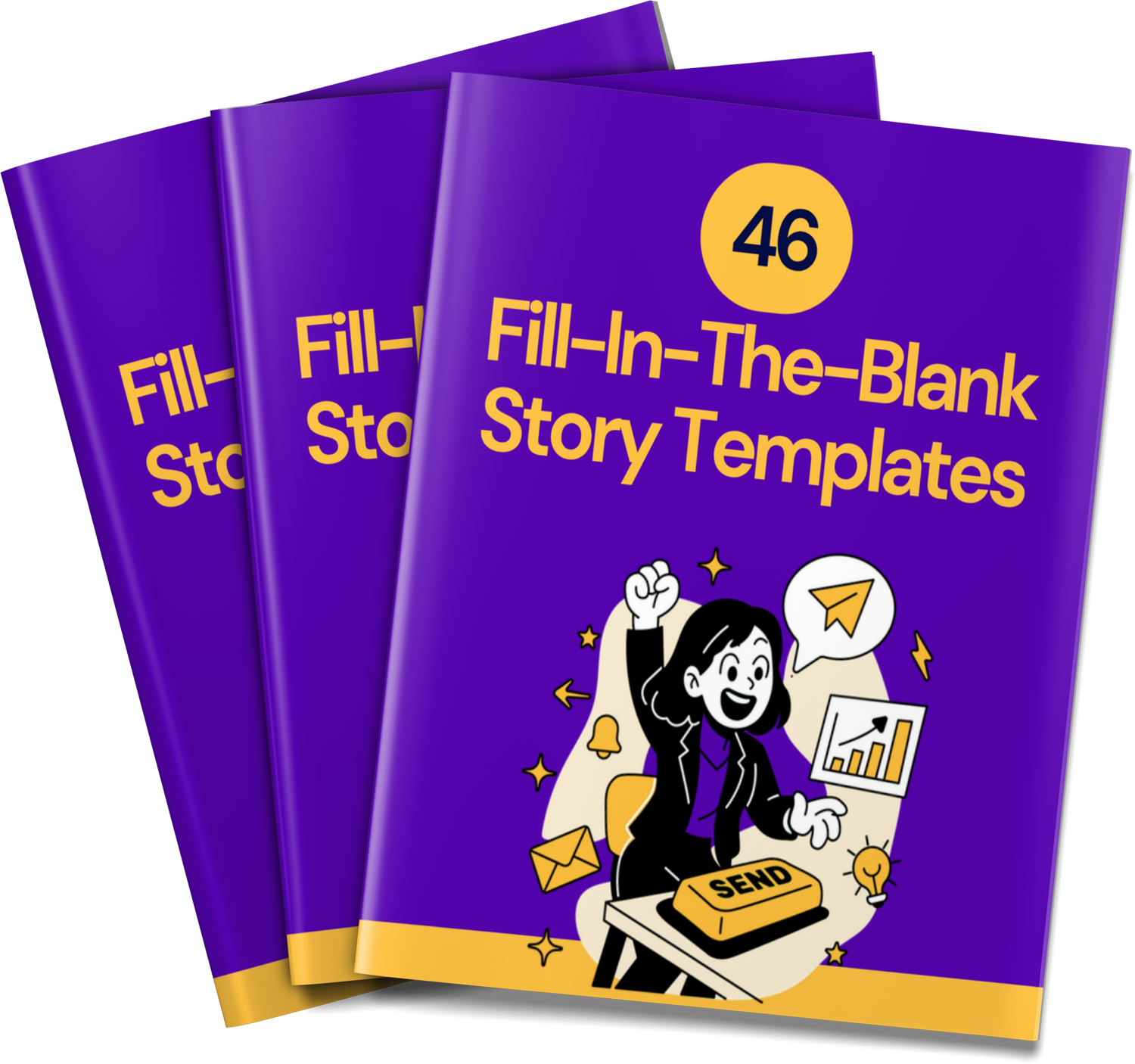 46 Fill-In-The-Blank Story Templates Cover